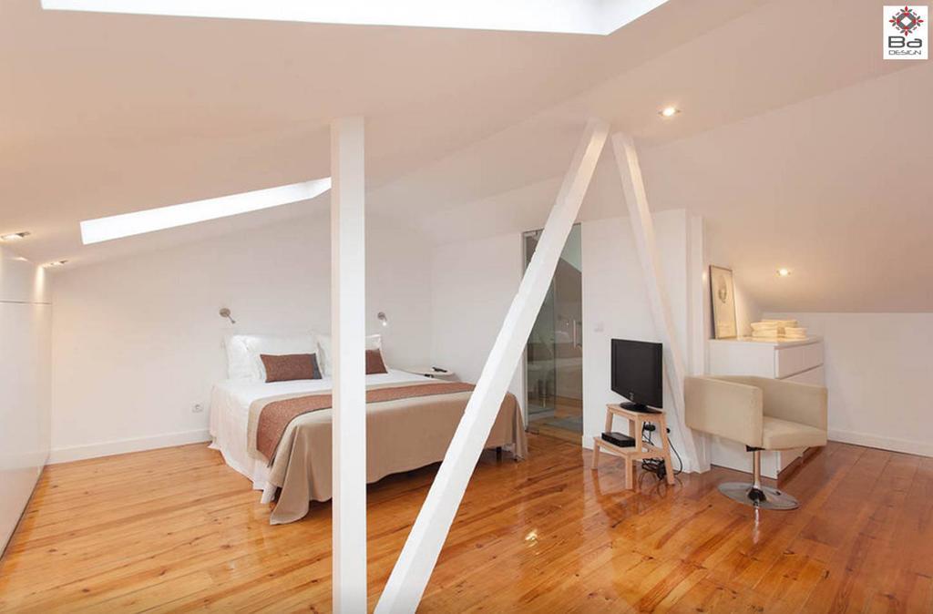 Design Duplex Apartment Ba/ Chiado Lizbona Pokój zdjęcie