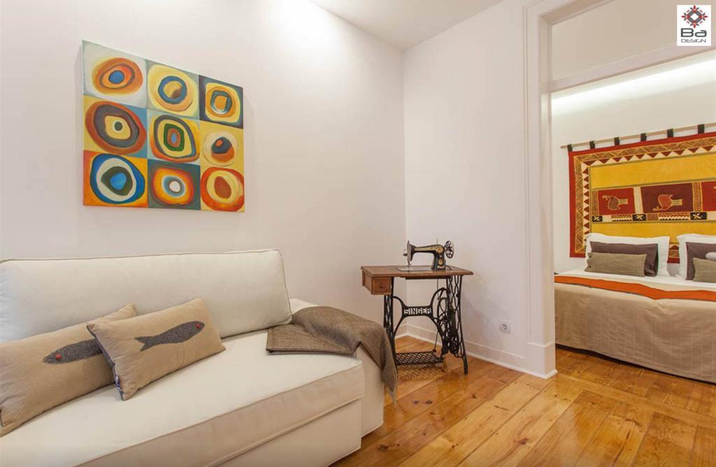 Design Duplex Apartment Ba/ Chiado Lizbona Pokój zdjęcie