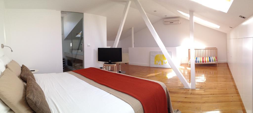 Design Duplex Apartment Ba/ Chiado Lizbona Pokój zdjęcie